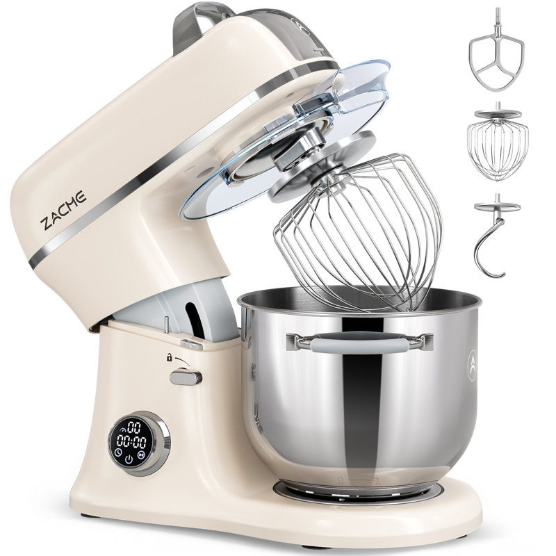 ZACME 7QT Stand Mixer Kitchen Standing Mixer with Stainless Steel